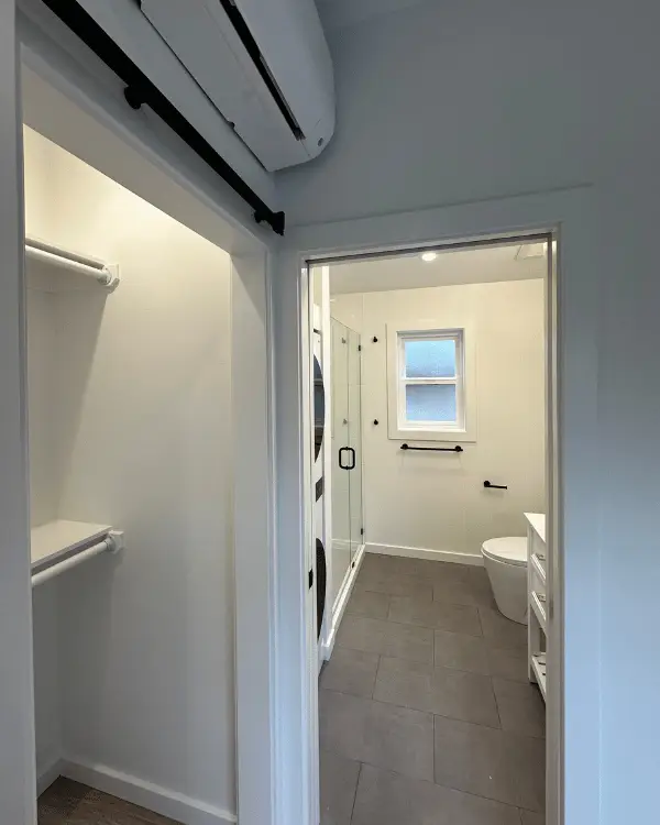 ADU Studio Bathroom & Closet